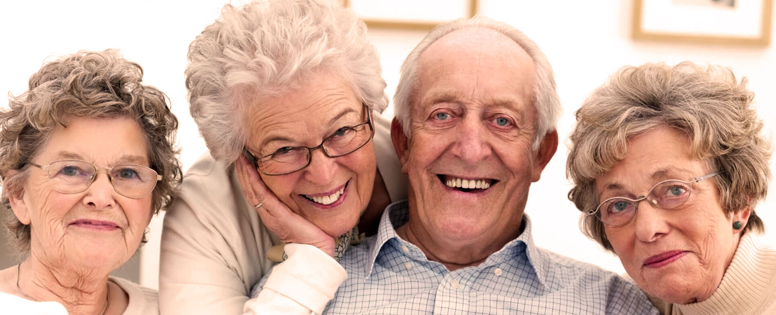 older people smiling